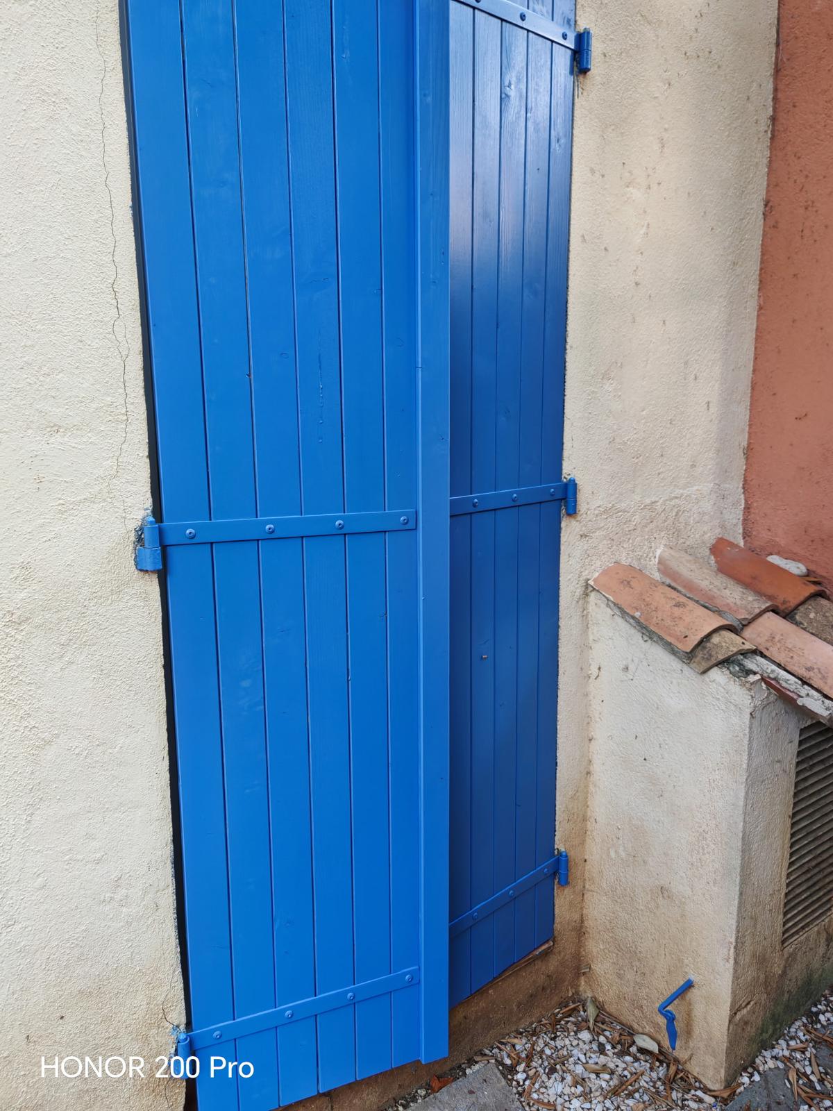 Peinture volets