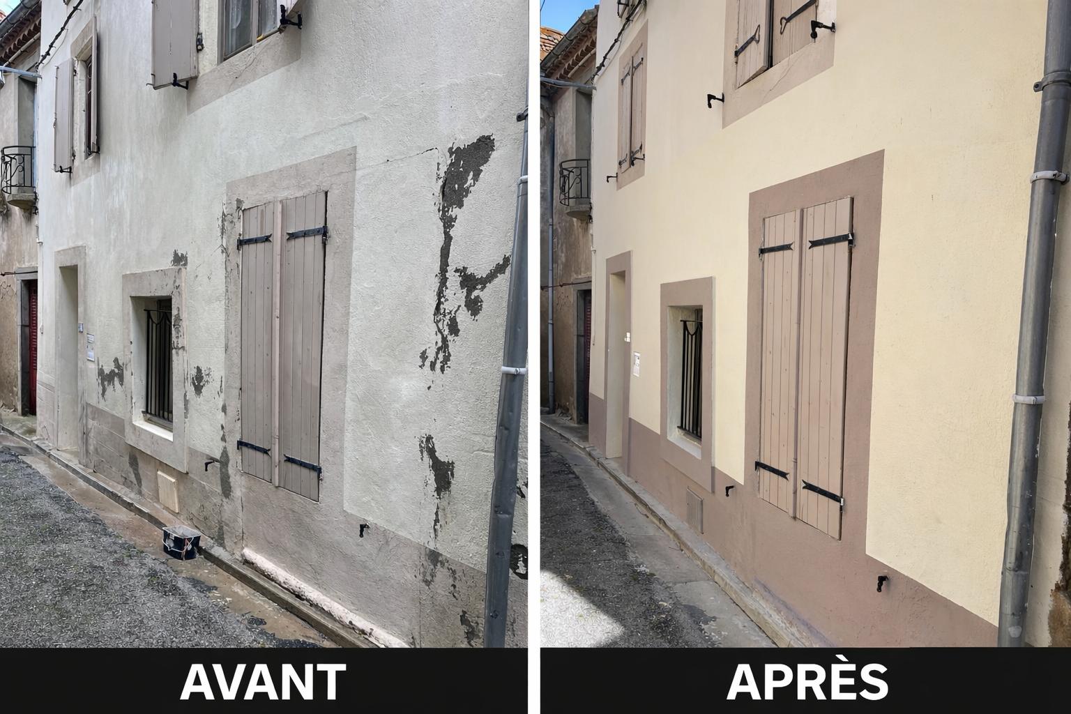 Ravalement de Fa&ccedil;ade Biot